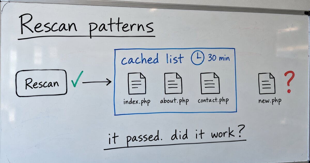 Why a new block pattern doesn’t show up: WordPress caches the patterns folder
